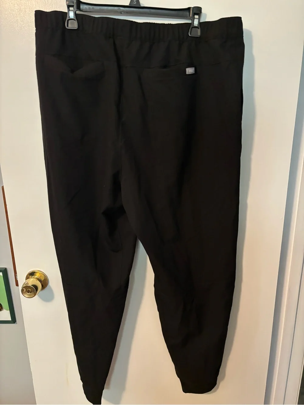 NWT Figs Men's Black Jogger Pants Drawstring 2XL